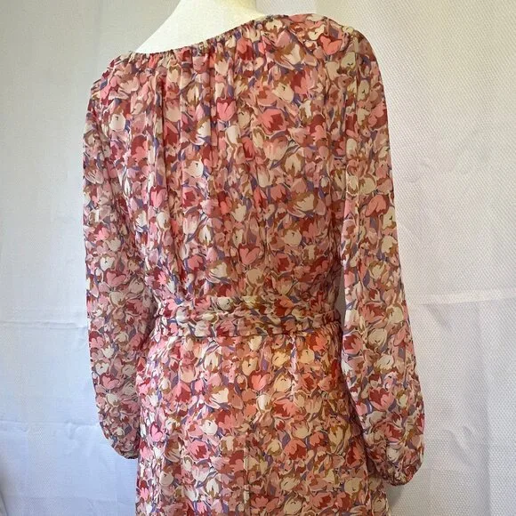 Kori Pink Floral Dress - Picture 7 of 15